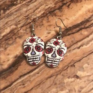Skull earrings